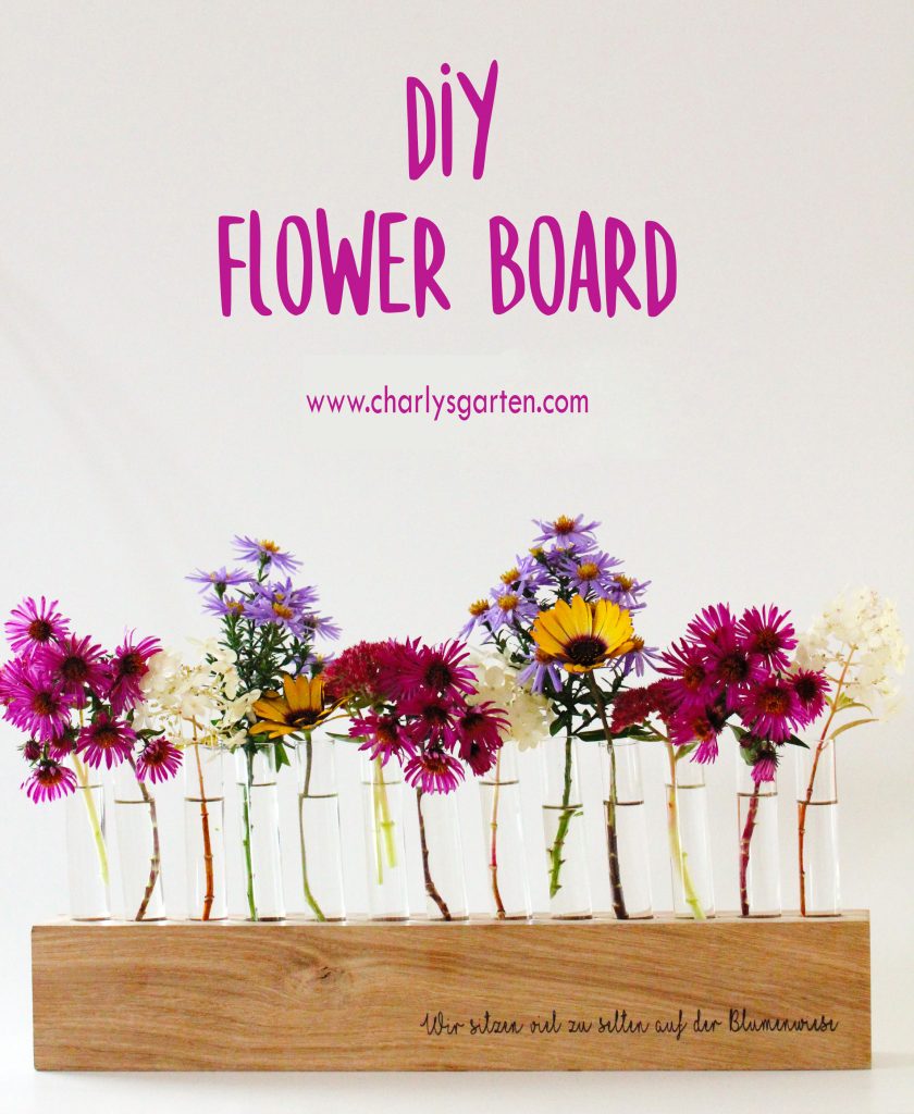 benbino, DIY, Flowerboard, Blumenbrett, Blütenbrett, Anleitung, kostenlose Anleitung