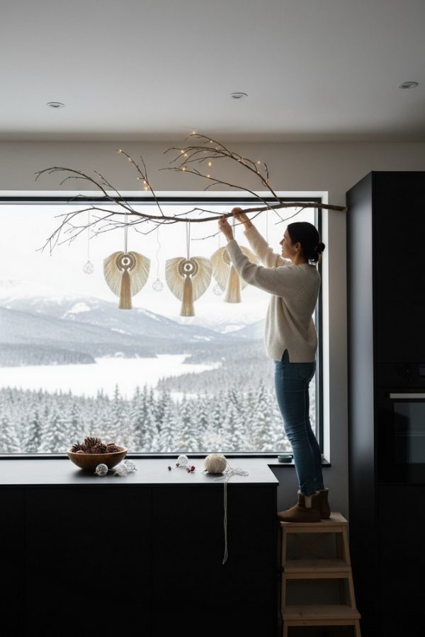 Makramee Engel, Anleitung, download, ausdrucken, Drucker, Geschenk, Weihnachten, Anhänger, DIY, basteln, benbino