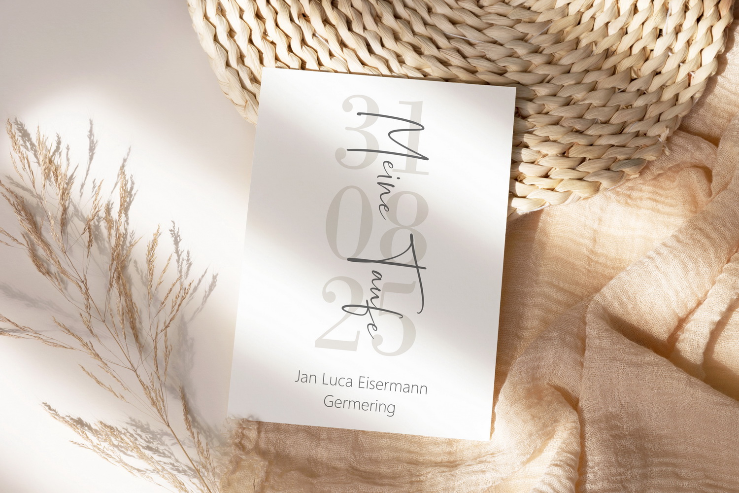 Einschulung, Taufe, Geburt, Kommunion, Konfirmation, Jugendweihe, Fachabitur, Abitur, Schulabschluss, Datum, Poster, individuelles Poster, Name, Vorname, Namensposter, personalisiert, individualisiert, benbino