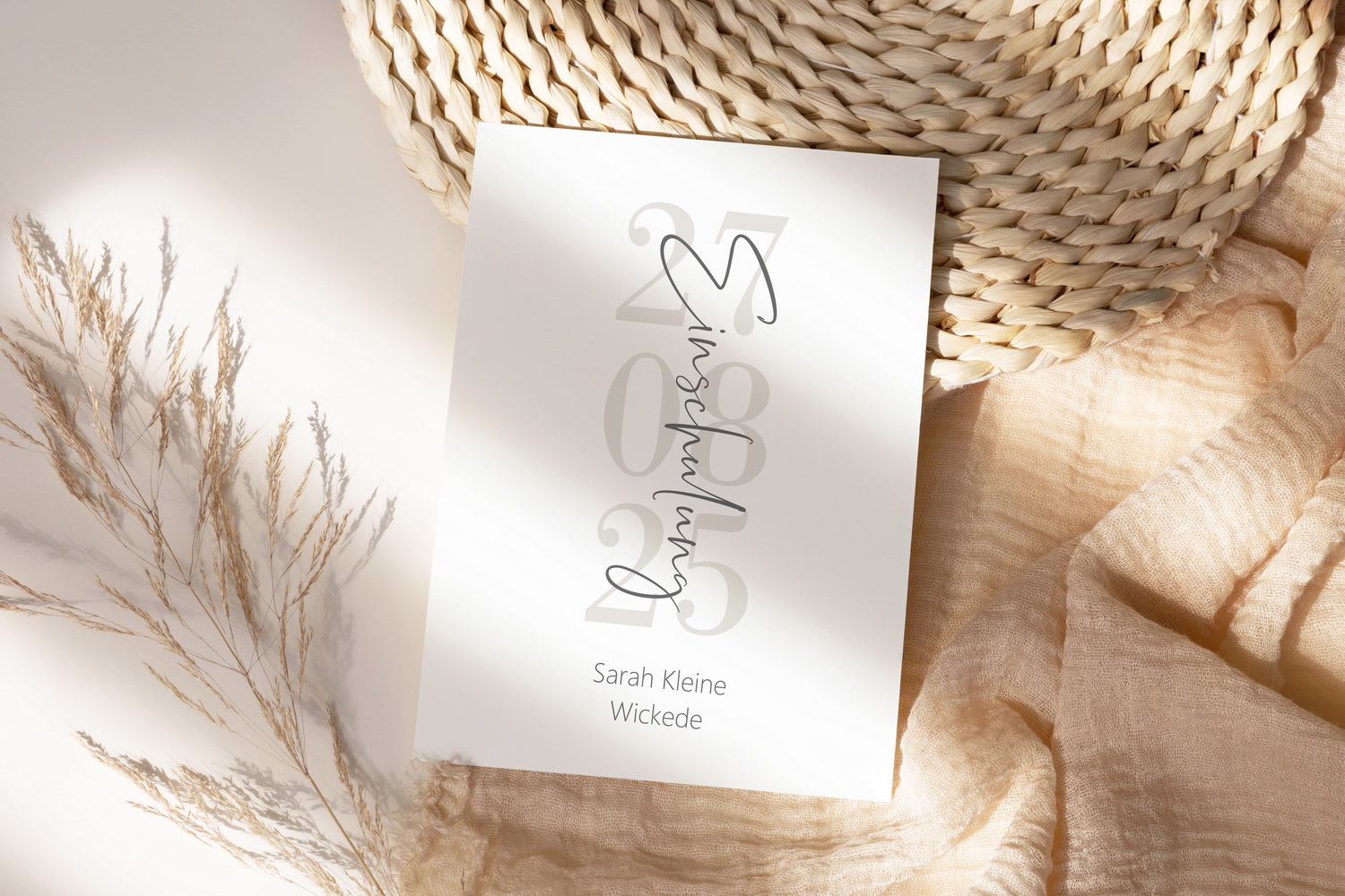 Einschulung, Taufe, Geburt, Kommunion, Konfirmation, Jugendweihe, Fachabitur, Abitur, Schulabschluss, Datum, Poster, individuelles Poster, Name, Vorname, Namensposter, personalisiert, individualisiert, benbino