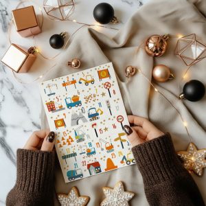 benbino, Adventskalender, Adventskalenderzahlen, Advent, Winter, Weihnachten, Zahlen 1 - 24, ausdrucken, download, DIY, Baustelle, Bagger