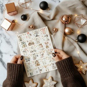 benbino, Adventskalender, Adventskalenderzahlen, Advent, Winter, Weihnachten, Zahlen 1 - 24, ausdrucken, download, DIY, Farm, Bauernhof