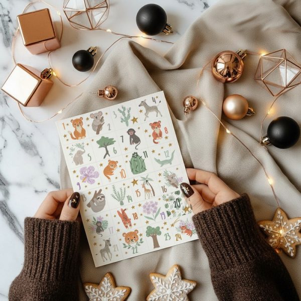 benbino, Adventskalender, Adventskalenderzahlen, Advent, Winter, Weihnachten, Zahlen 1 - 24, ausdrucken, download, Safari, Dschungel, DIY