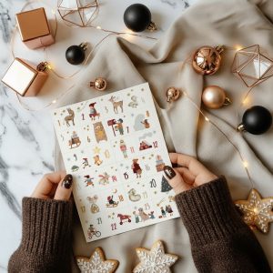 benbino, Adventskalender, Adventskalenderzahlen, Advent, Winter, Weihnachten, Zahlen 1 - 24, ausdrucken, download, Safari, DschungeWinterkinder, Winter, Kinderl, DIY