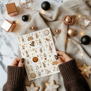 benbino, Adventskalender, Adventskalenderzahlen, Advent, Winter, Weihnachten, Zahlen 1 - 24, ausdrucken, download, DIY, Zirkus, circus