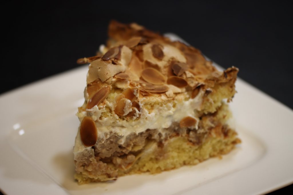 Bratapfel, Bratapfeltorte, Himmelstorte, Sahnetorte, Weihnachtstorte, Weihnachten, Torte, Vorweihnachtszeit, Rezept, backen, benbino