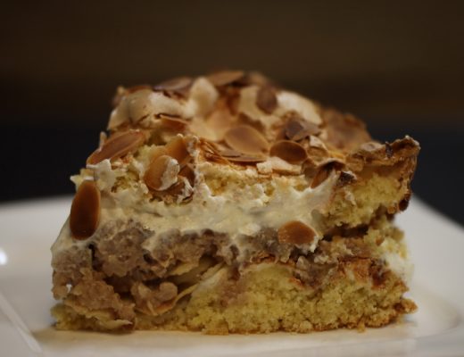 Bratapfel, Bratapfeltorte, Himmelstorte, Sahnetorte, Weihnachtstorte, Weihnachten, Torte, Vorweihnachtszeit, Rezept, backen, benbino