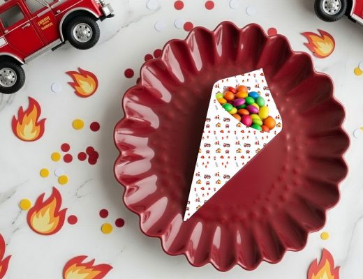 BENBINO, Zuckertüte, Downlaod, kostenloser Download, Kindergeburtstag, Mitgebsel, Feuerwehr