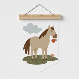 benbino, Kindergeburtag, Pferdegeburtstag, Pferdemädchen, Pferde, Mottogeburtstag, Bauernhof, Girlande, Happy Birthday, Banner