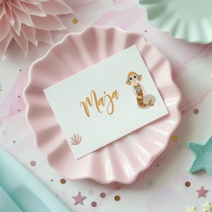 Kindergeburtstag, Mottogeburtstag, Motto, Geburtstag, Meerjungfrau, mermaid, Taufe, Kommunion, Geburt, Banderole, Becher, Gläser, Glas, Servietten, benbino