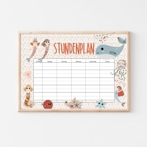 Kindergeburtstag, Mottogeburtstag, Motto, Geburtstag, Meerjungfrau, mermaid, Taufe, Kommunion, Geburt, Stundenplan, Einschulung, Schulkind