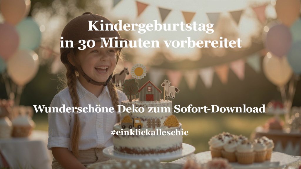 Wunderschöne Deko zum Sofort-Download #einklickalleschic